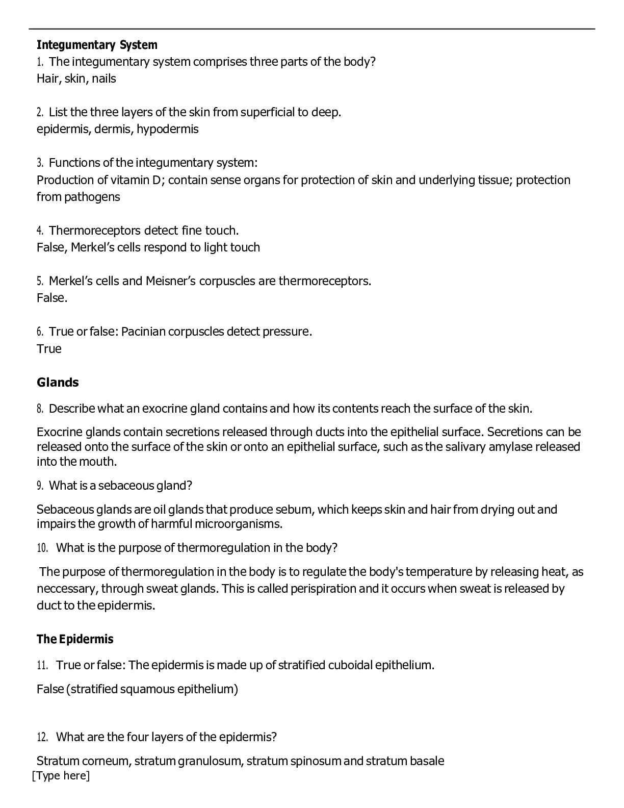 Preview image for BIOD 151 A&P1 - Final Exam - Portage (35 Questions/Answers) Latest 2022